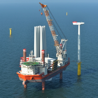 Rapid weather risk calculation for jack-up vessels